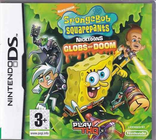 Spongebob Squarepants Featuring Nicktoons Globs of Doom - Nintendo DS (A Grade) (Used)